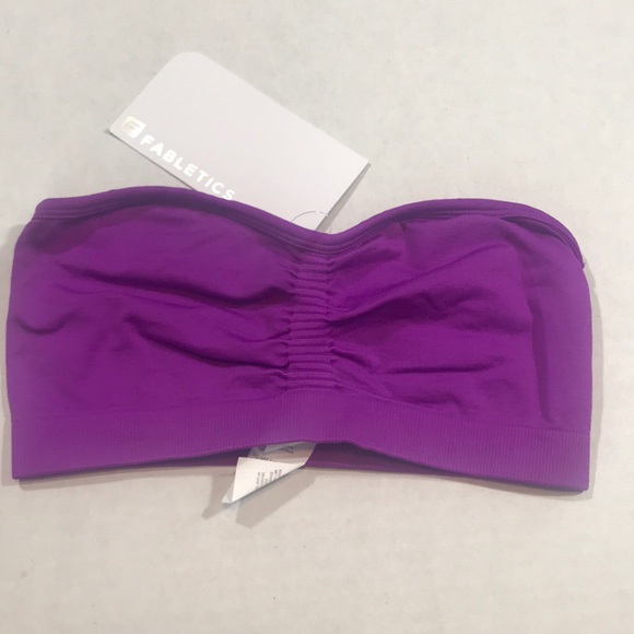 Fabletics Other - NWT Fabletics Purple Sevan Bandeau Strapless Bra
